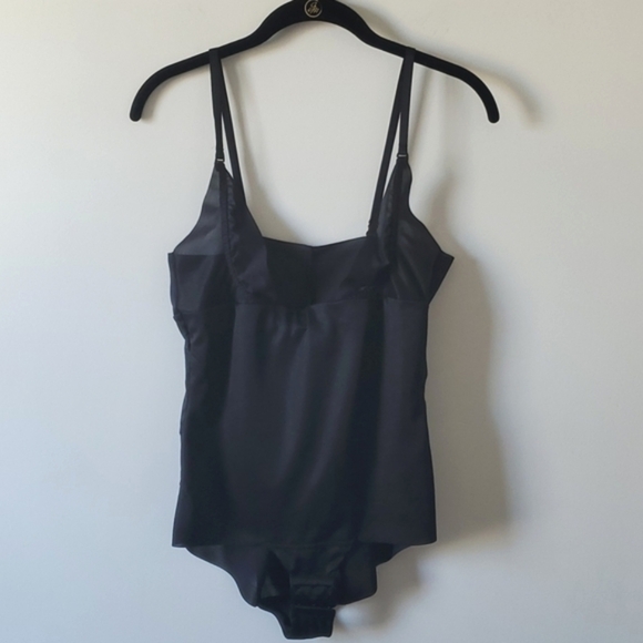 Donna Karan Intimates Open Bust Bodyshaper Black Large
